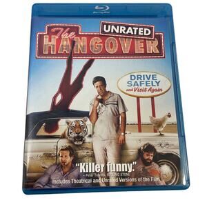 2009 The Hangover Unrated Movie Blu-ray Disc w Additional Scenes Bradley Cooper